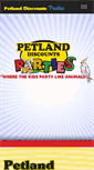 Mobile Screenshot of petlandparties.com